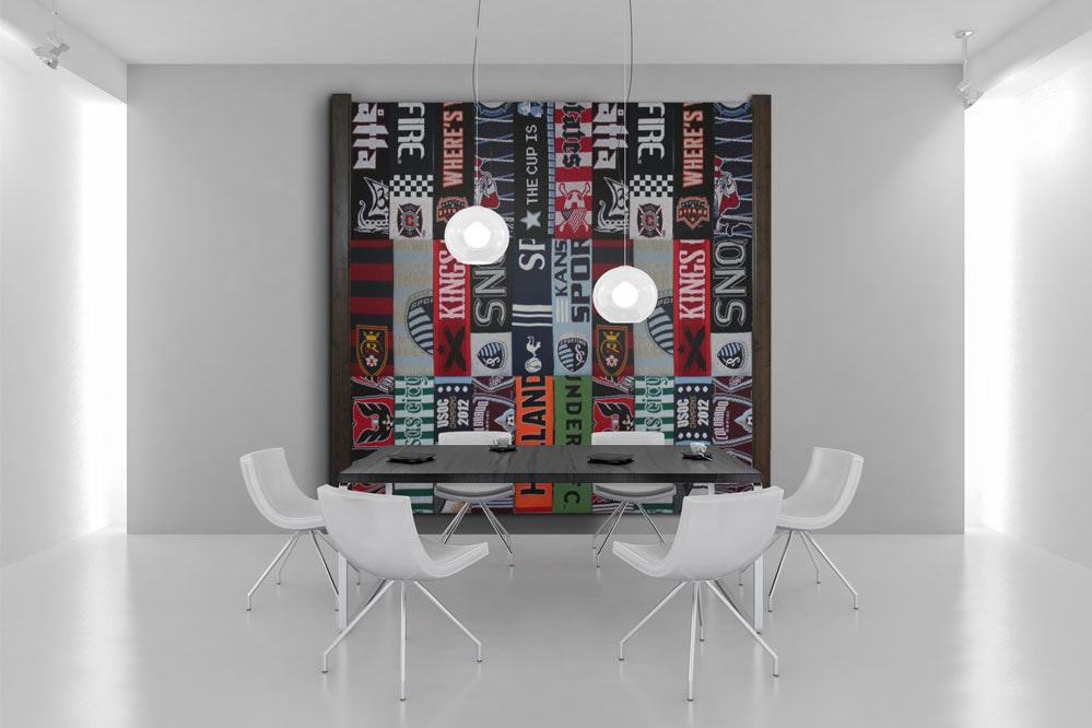 Display Racks for Your Soccer Scarf Collection