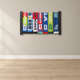 Chorus | 36" Extra-Wide Soccer Scarf Display Rack