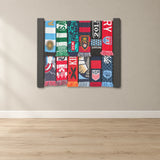 Tribuna | 44" Soccer Scarf Display Rack