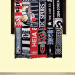 Siro Soccer Scarf Display Rack Option Two